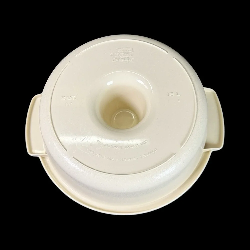 Vintage‎ Rubbermaid Microwave Baking Cooking Cookware Muffin and Cake Pan